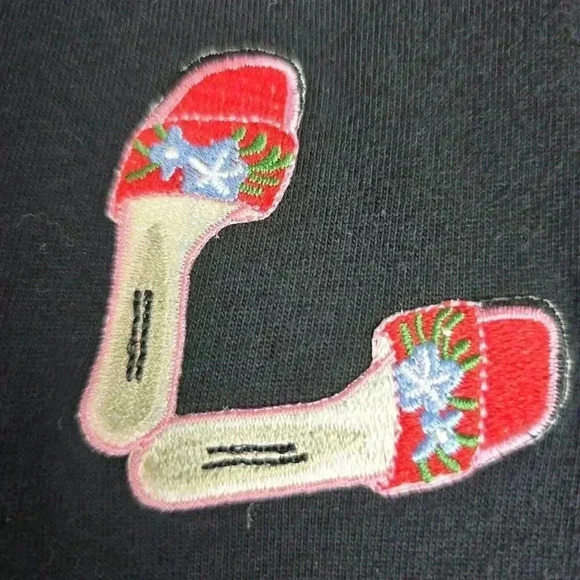 Vtg Bobbie Brooks Maxi Dress Womens XL Embroidered Sandals Short Sleeve - Picture 9 of 16